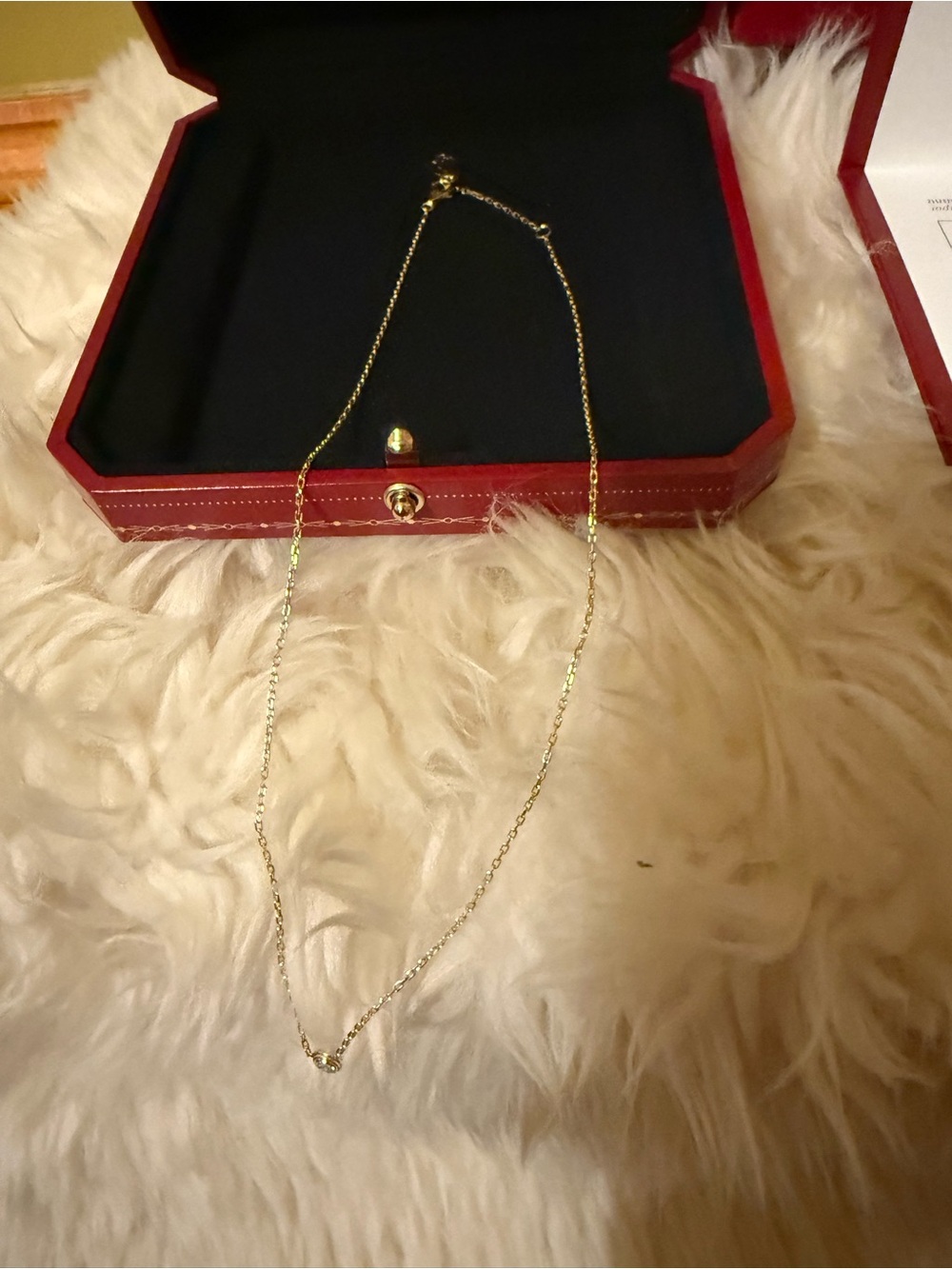 AUTHENTIC❗️CARTIER LARGE D’ AMOUR NECKLACE - Picture 3 of 7